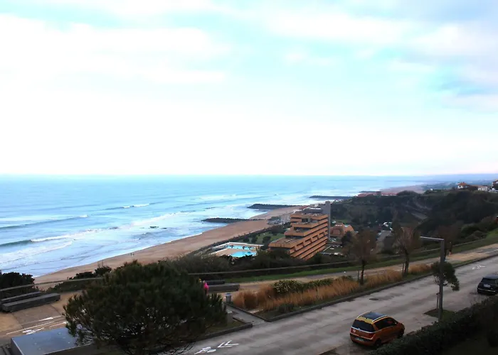 Duplex Vue Ocean- Piscine-plage A Pied Apartman Anglet